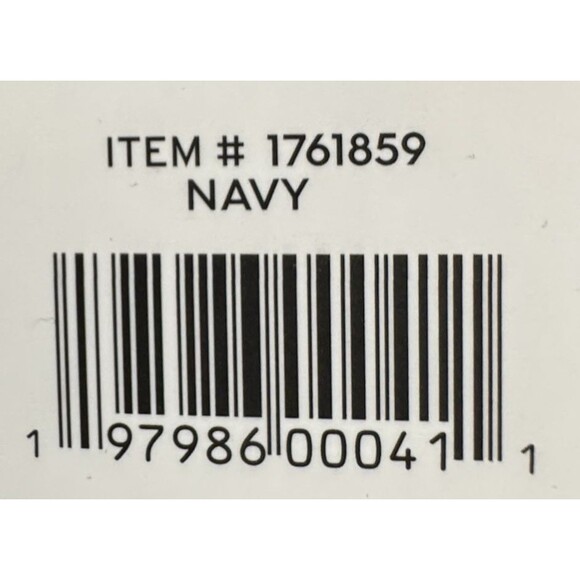 Lands' End Shore Womens Size X-Small Navy Blue Stretch Knit Capri Cropped Pants - Picture 10 of 10